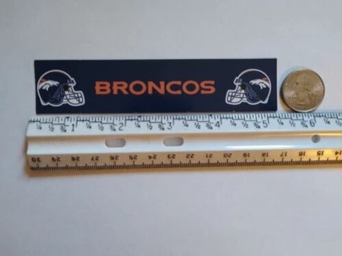 NFL Denver Broncos Team Magnet Put On Refrigerator Or Any Metal Surface Cover