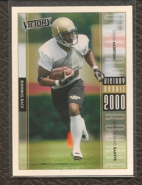 Chad Morton 2000 Upper Deck Victory  Rookie #275 New Orleans Saints - Image 1 of 1