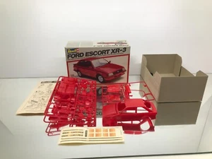 REVELL H-7317 FORD ESCORT XR-3 -1:25- UNBUILT PLASTIC KIT IN BOX - Picture 1 of 8