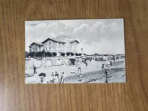 CARTOLINA GRADO SPIAGGIA NON VIAGGIATA HH - Imagen 1 de 2