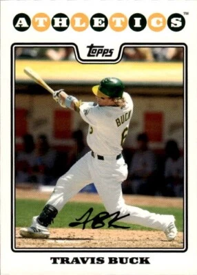 2008 Topps - #519 Travis Buck - Image 1 of 2