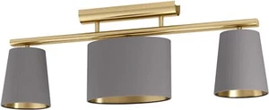 Gebürstetes Messing Glamour Modern Deckenlampe Deckenleuchte 3X40W/E14 IP20 - Bild 1 von 1