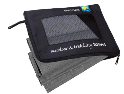 Mikrofaser Outdoorhandtuch ultra leicht Größe  66x 100 u. 66x130cm 74g u. 95 g - Bild 1 von 3