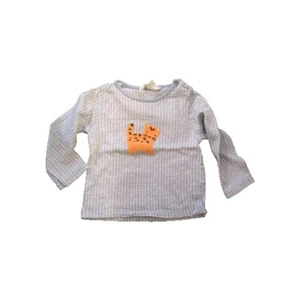 john lewis 6-9 months boy Girl Long Sleeved Top. Little Cute Cat - Picture 1 of 1