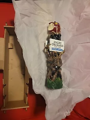 Angry Orchard Crisp Apple Figural Draft Beer Cider Tap Handle RARE 11" - Image 1 of 4