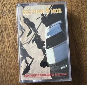 Section 8 Mob ‎– Controlled Dangerous Substance SEALED Cassette Hip Hop 1994 US - Picture 1 of 3