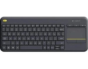 Logitech K400 Plus Kabellose Touch-TV-Tastatur mit integriertem Touchpad - Bild 1 von 4