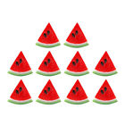 Mini Wassermelonenscheiben gefälschte Früchte Dekor 10 Stck. für Zuhause Hochzeit Tisch Ornamente