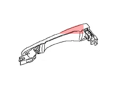 15-19 INFINITI Q50 82640-4GA9A ручка наружная левая правая новый OEM - Изображение 1 из 1