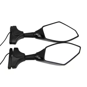 Espejo retrovisor lateral con intermitente para motocicleta Triumph Kawasaki Yamaha Honda - Imagen 1 de 11
