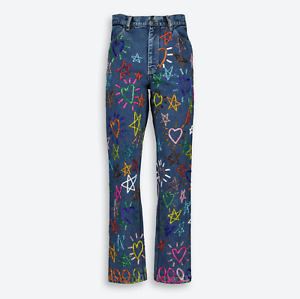 ASHISH Sequin Embellished Straight Jeans - S - £1200