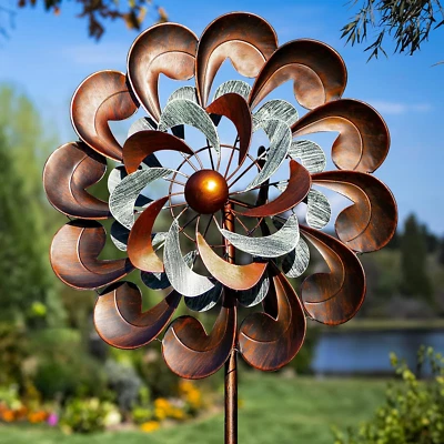 Wind Spinners for Yard and Garden Large, 84 Inch Wind Spinners Outdoor Metal, Wi - Image 1 of 4