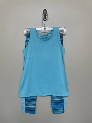 Champion Girls Athletic Capri Legging/Tank w/ Mesh Accents Set Size L 10/12 EUC - Image 1 of 4