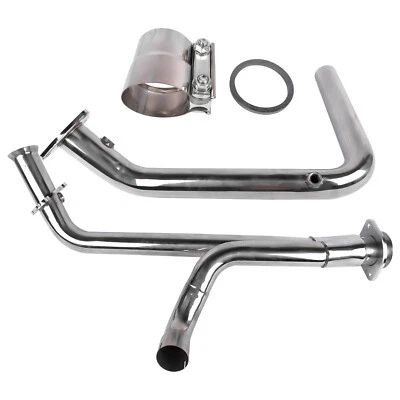 Stainless Exhaust Y-Pipe for Chevy GMC 2WD 4WD Sierra Silverado 5.3 1999-2006 - Image 1 of 4