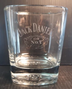 Vintage Jack Daniels No.2 Old Brand Glass Tumbler Bourbon Spirit - Picture 1 of 5