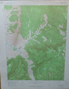 Topographic Map of Gateway Quadrangle - Colorado - 1960 - US Geo. Survey - Picture 1 of 3