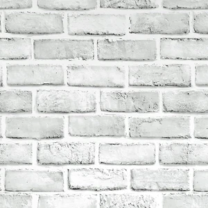 Ohmywor Brick Wallpaper Self Adhesive Wallpaper Brick Effect Peel and Stick Grey - Picture 1 of 7