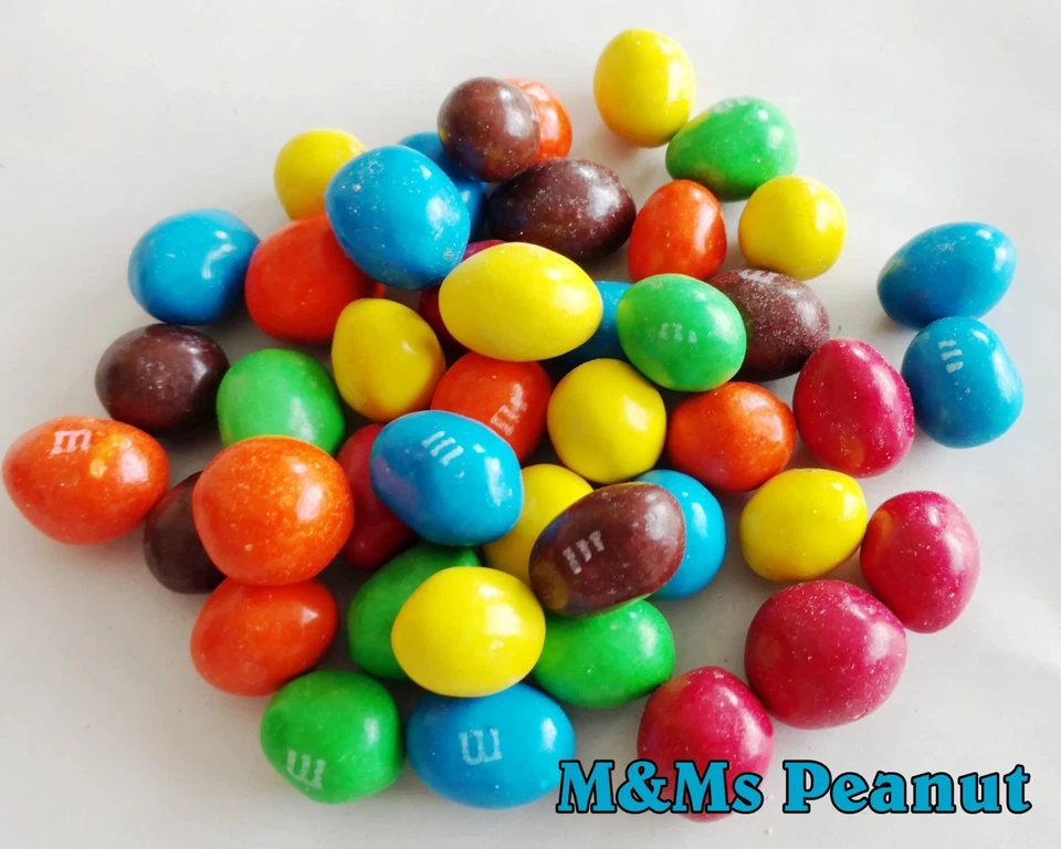 M&Ms Cacahuete Leche Chocolate a granel elegir CANTIDAD 1/2 lb - 10 lb mms Cacahuetes Caramelo Foto 1 de 1