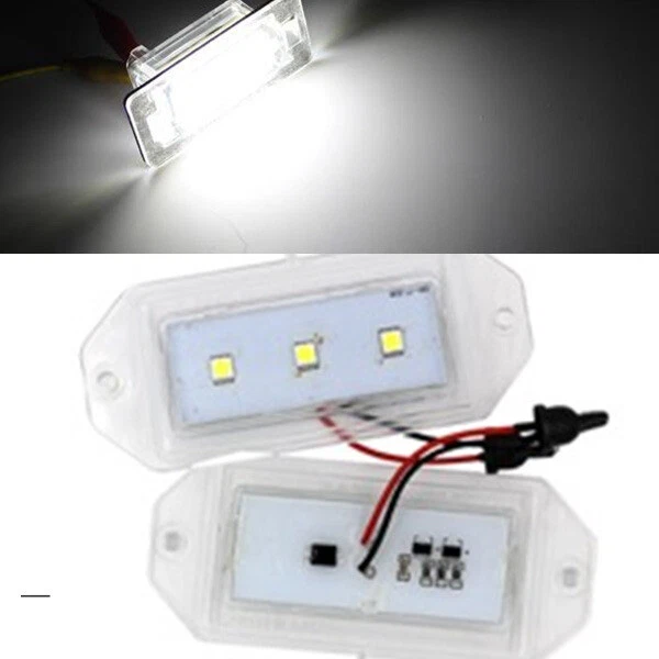 Luces LED de matrícula para Volvo 850 940 960 S90 berlina sedán xenón blanco SMD Foto 1 de 3