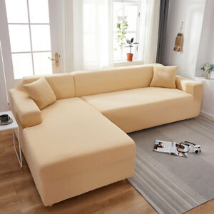 Sofa Cover Stretch Fabric Couch Covers for Living Room Sectional Slipcovers 