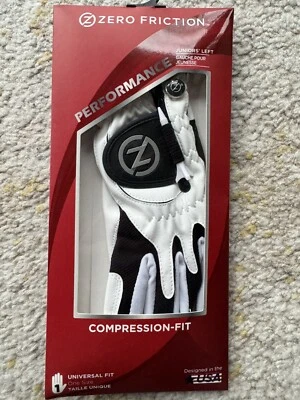 Guante de golf Zero Friction para mano izquierda ajuste de compresión para jóvenes ajuste universal Foto 1 de 2