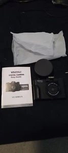 VIVITAR 4K WiFi Digital Camera with 8x Digital Zoom and 3" LED Display 20 MP - Picture 1 of 8