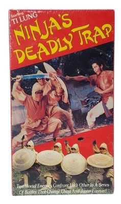 Ninja's Deadly Trap Ti Lung Martial Arts King Fu Cult VHS 1991 NEW SEALED  - Image 1 of 4
