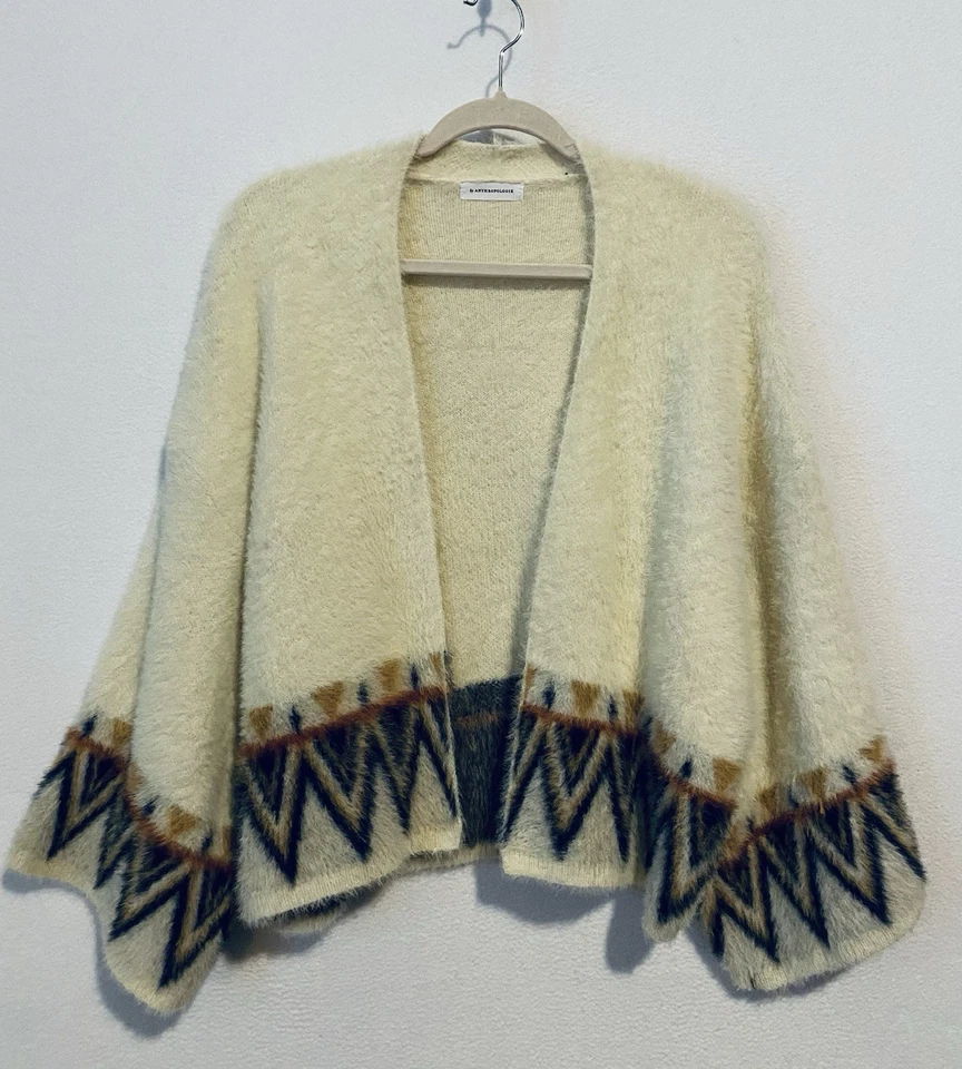 Cárdigan Anthropologie Maya Kimono Mujer Talla Única Frente Abierto Suroeste Difuso Foto 1 de 4
