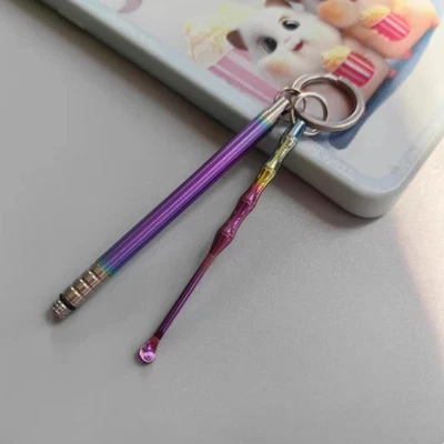 Handmade TC4 titanium tea needle tea knife / titanium alloy toothpick EDC - Image 1 of 4