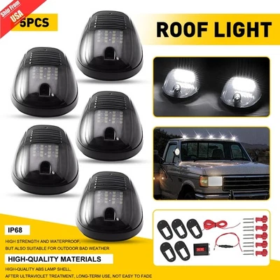 Luz blanca LED delantera techo cabina techo para Dodge RAM Promaster 1500 2500 3500 2014-2023 Foto 1 de 4