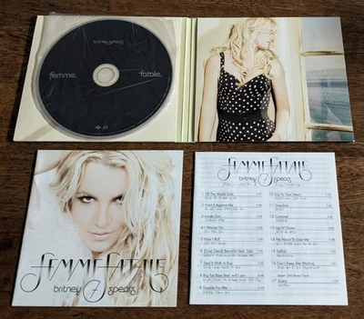 Used BRITNEY SPEARS Femme Fatale CD JAPAN Digipak Edit.(+1 Bonus Track)(no Obi) - Image 1 of 4