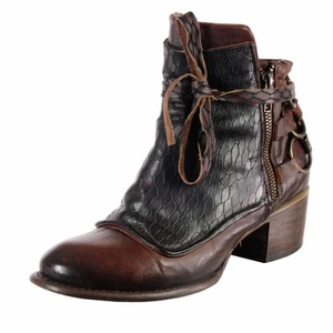Freebird Cheri Stiefeletten Booties Ombre Braun Leder Gr. 8 Western Boho - Bild 1 von 8