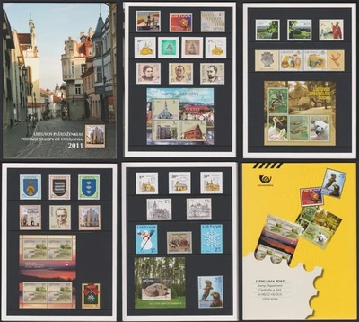 Lithuania Official Year Set 2011 MNH aXF Complete as Issued with Stamps & Blocks - Image 1 of 4