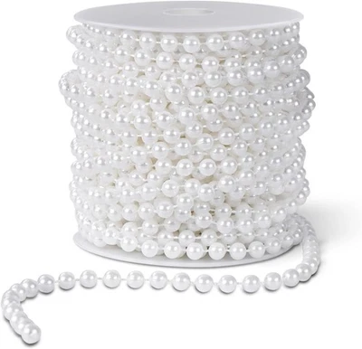 Anstore Perlenband Perlenkette Perlengirlande Perlenschnur Weihnachten Advent - Bild 1 von 4