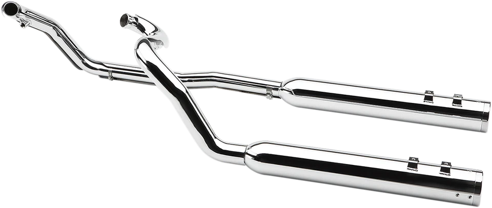 Cobra - 6251 - True Dual Head Pipes, Chrome