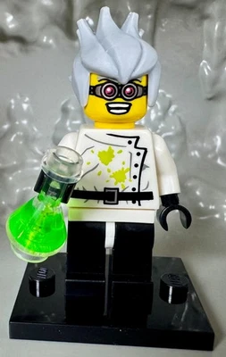 (8804) LEGO CMF Serie 4 Científico Loco Minifigura col04-16 Monstruo Completo Foto 1 de 4