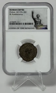 Roman Empire Probus AD 276-282 BI Aurelianianus NGC Certified Ancients #1 - Picture 1 of 2