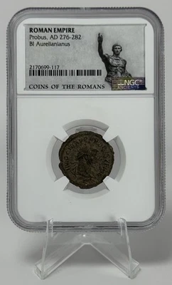 Roman Empire Probus AD 276-282 BI Aurelianianus NGC Certified Ancients #1 - Image 1 of 2