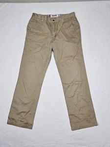 Mountain Khakis Pants Mens 36x32 Broadway fit Tan Khaki Slim Waist Measures 34 - Picture 1 of 11