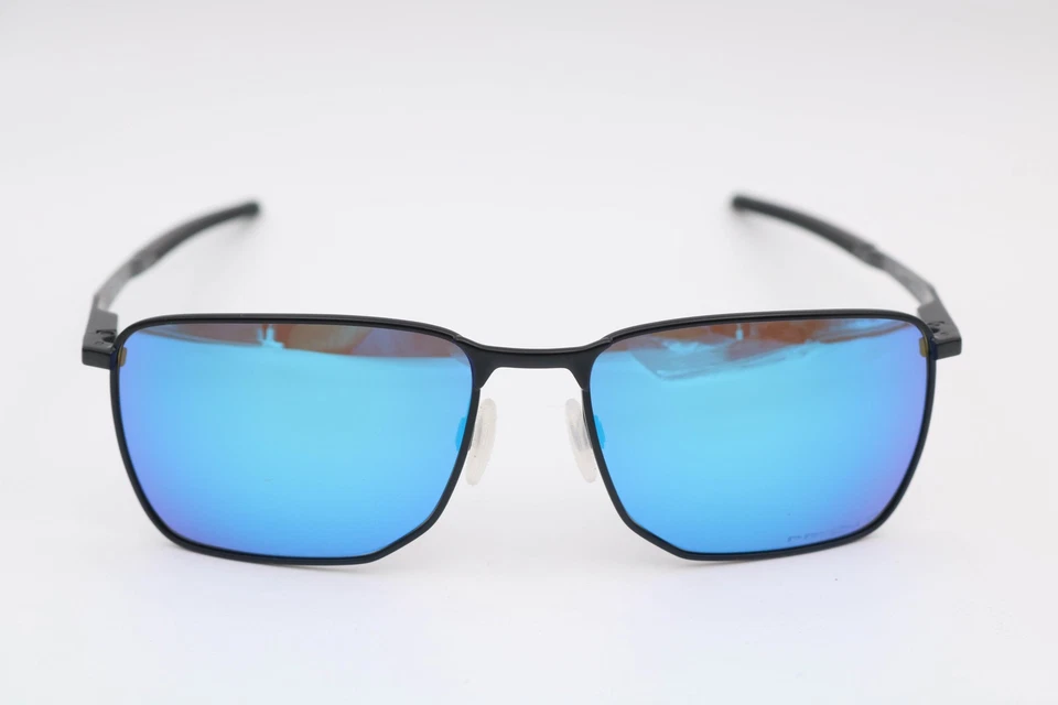 Gafas de sol polarizadas rectangulares negras Oakley Ejector oo4142-1658 58-16-139 Foto 1 de 4