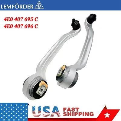 2X Brazos de control delanteros inferiores traseros para Audi A8 Quattro VW Phaeton D8 2002-2010 Foto 1 de 4