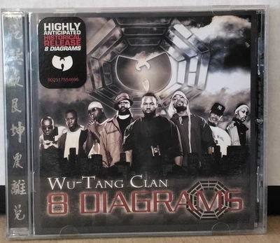 WU-TANG CLAN - 8 Diagrams UNIVERSAL / SRC 0602517554696 EUROPE 2007 1ST ED CD - Image 1 of 3