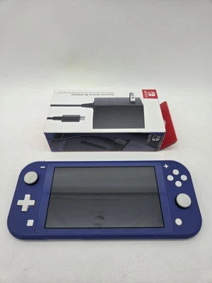 Консоль портативная Nintendo Switch Lite синяя с зарядным устройством протестирована рабочая - Изображение 1 из 4