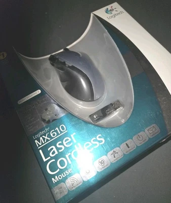 Logitech MX 610 MX610 Wireless Cordless Laser Mouse - NEW SEALED! - Image 1 of 3