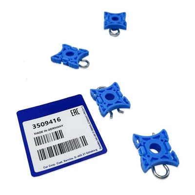 4PCS OEM For Volvo S60 S80 V70 740 960 Window Regulator Sliding Pivot Clip Front Foto 1 de 4