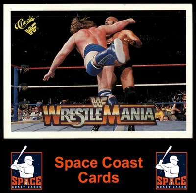 1990 Classic WWF The History of Wrestlemania #85 Bad News Brown / Jim Duggan - Image 1 of 2