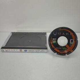 Quake Sega Saturn Game & Case Missing The Manual Tested 