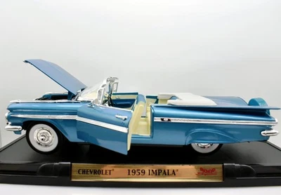 Models Car American Scale 1:18 Chevrolet Impala diecast vehicles road - Image 1 of 4