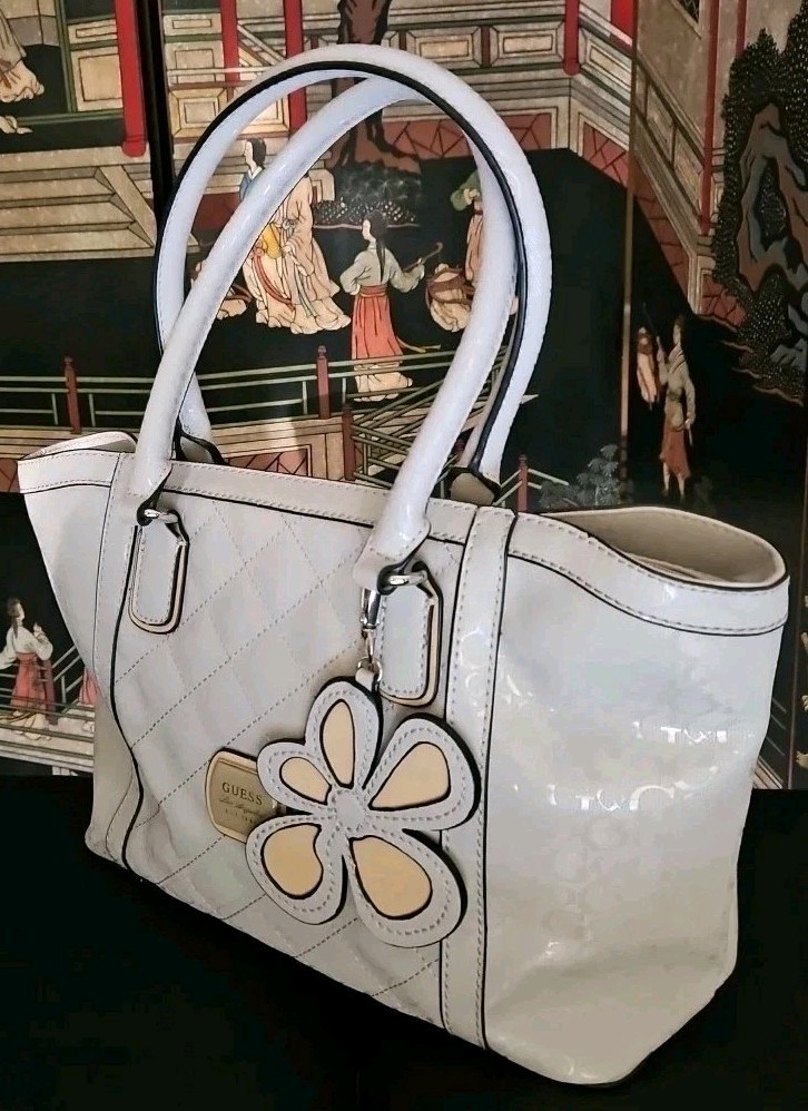 ショルダーバッグ・ポシェット Guess EDITAEDITA Quilted Charm Satchel Bag HP1A3A39 GUESS Bag Charm Satchel/Top Handle Bag Handbags & Bags for