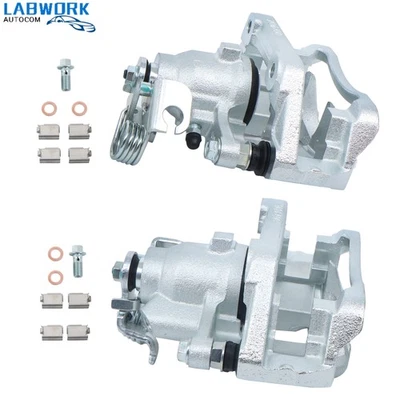 Pair Rear Brake Calipers For Ford Explorer Taurus Flex Lincoln MKT 2011-2015 — 第 1/4 张图片